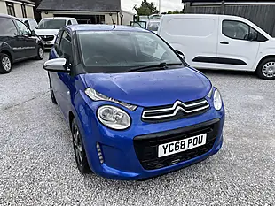 Used 2018 Citroen C1 Flair Blue - Interior and Exterior details 2
