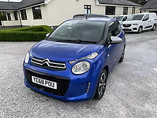 Used 2018 Citroen C1 Flair Blue - Interior and Exterior details 3