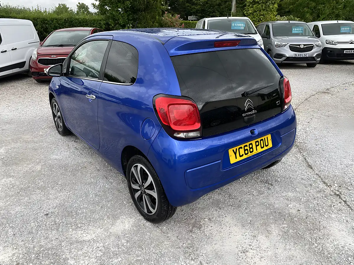 Used 2018 Citroen C1 Flair Blue - Interior and Exterior details 8