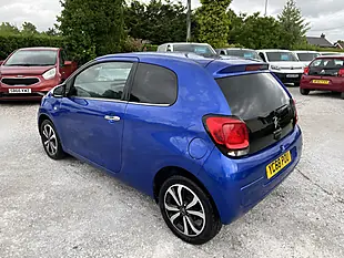 Used 2018 Citroen C1 Flair Blue - Interior and Exterior details 9