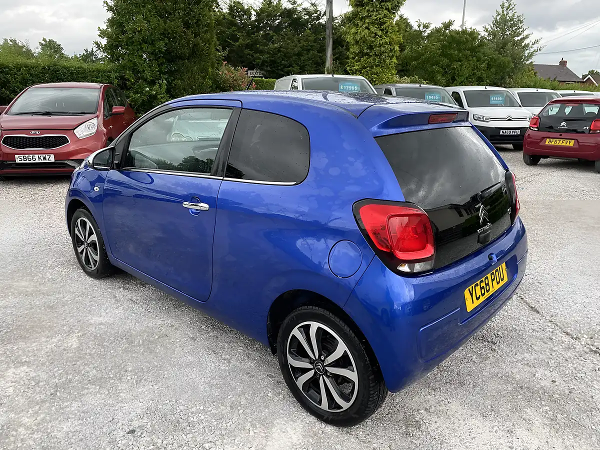 Used 2018 Citroen C1 Flair Blue - Interior and Exterior details 9