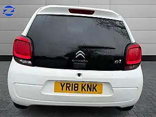 Used 2018 Citroen C1 Flair White - Interior and Exterior details 4