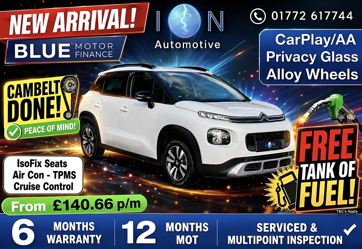 Used 2018 Citroen C3 Aircross Feel White - Front View