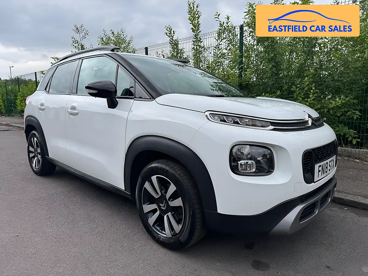 Used 2018 Citroen C3 Aircross Feel White - Front View