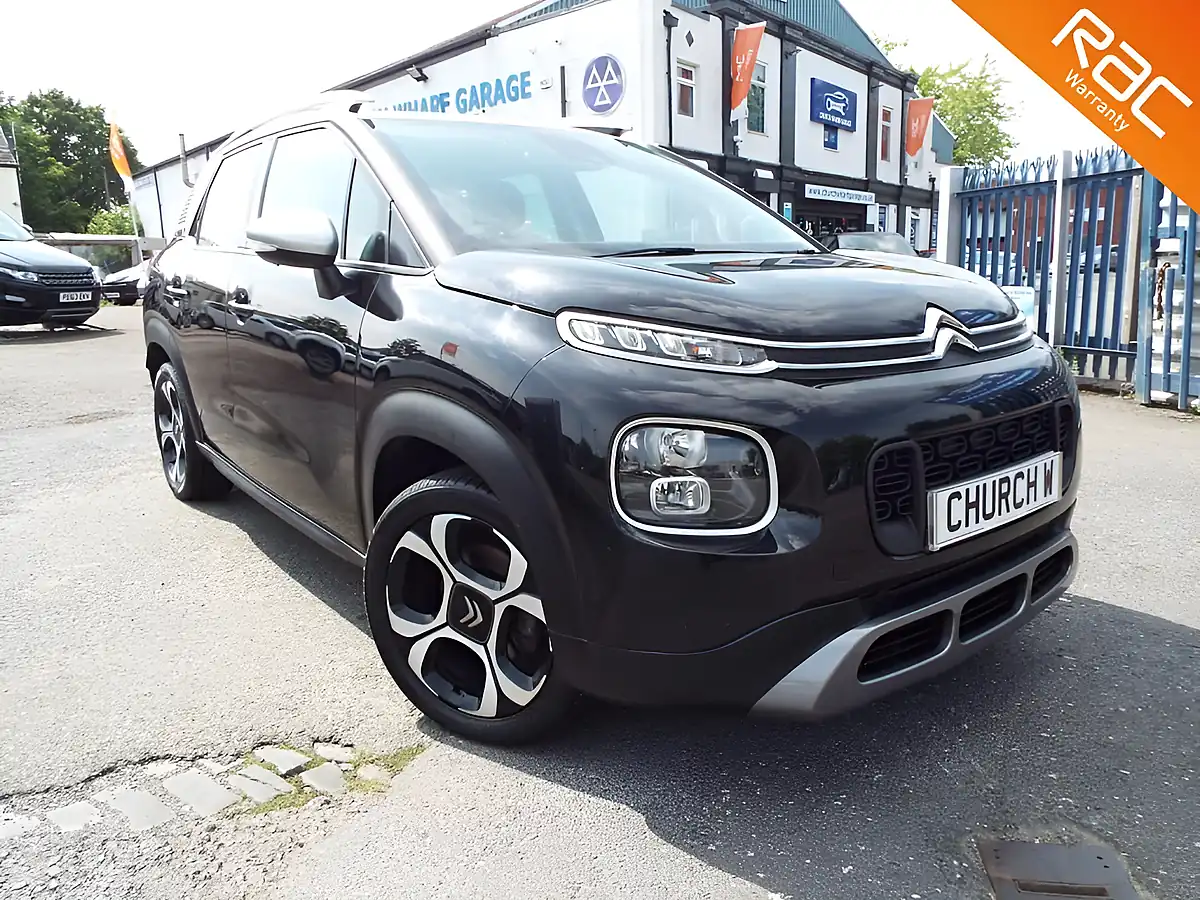Used 2018 Citroen C3 Aircross Flair Black - Front View