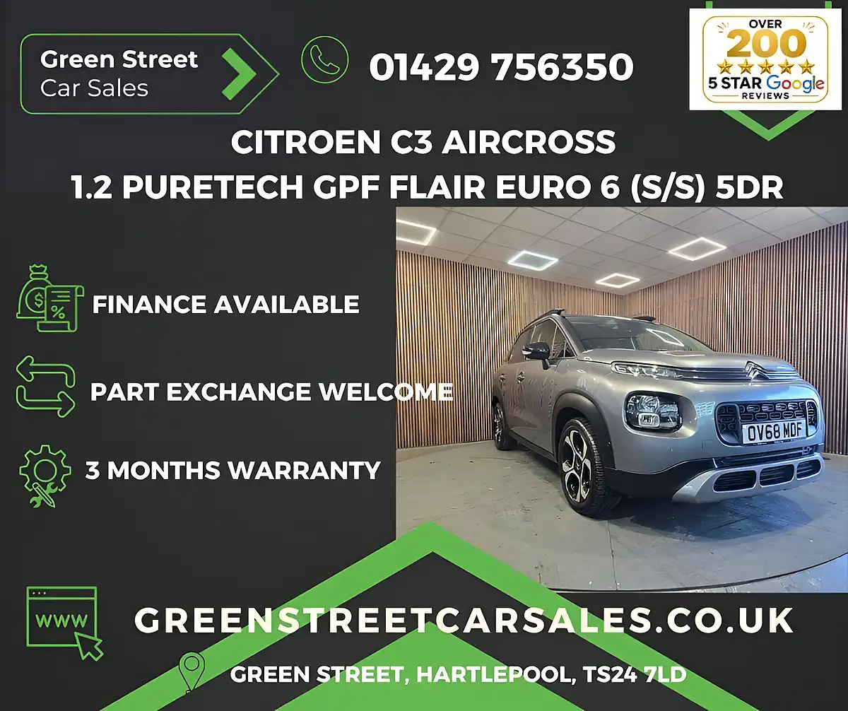 Used 2018 Citroen C3 Aircross Flair Grey - Interior and Exterior details 2