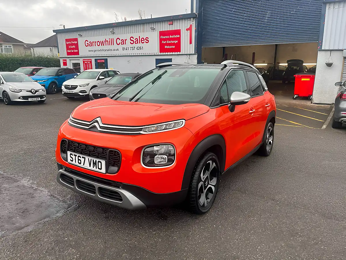 Used 2018 Citroen C3 Aircross Flair Orange - Front View