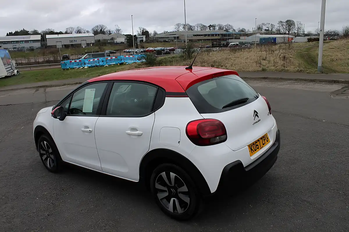 Used 2018 Citroen C3 Feel White - Interior and Exterior details 10