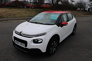 Used 2018 Citroen C3 Feel White - Interior and Exterior details 5