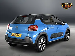 Used 2018 Citroen C3 Flair Cobalt Blue - Interior and Exterior details 3