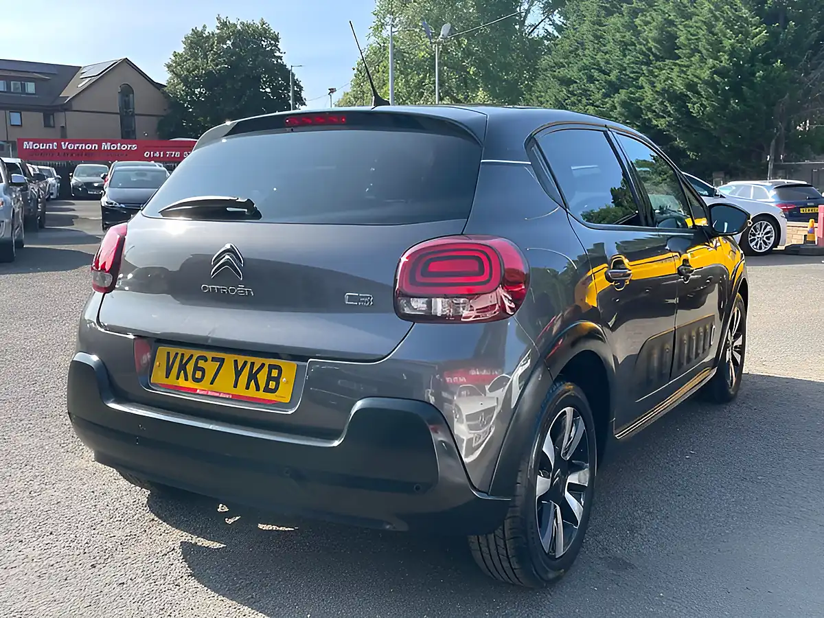 Used 2018 Citroen C3 Flair Grey - Interior and Exterior details 6