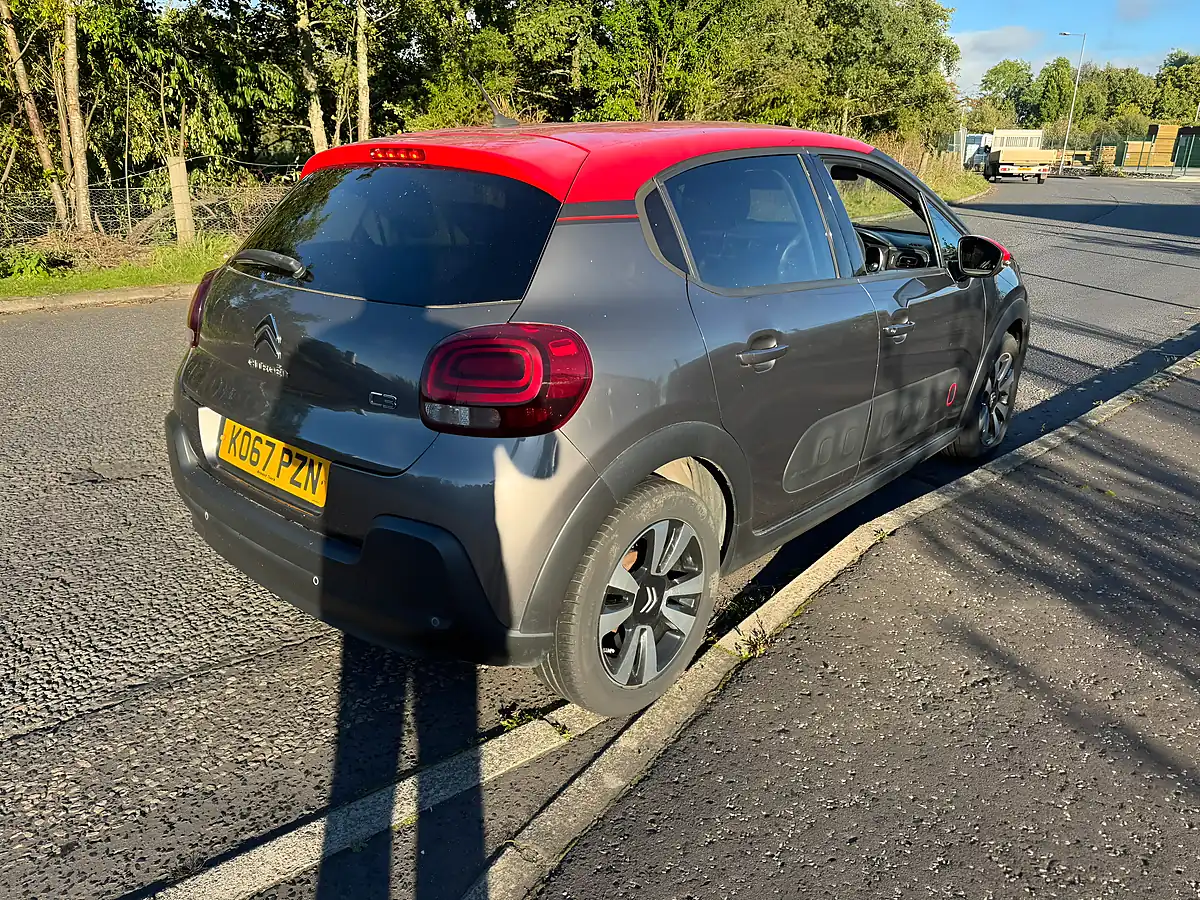 Used 2018 Citroen C3 Flair Grey - Interior and Exterior details 8
