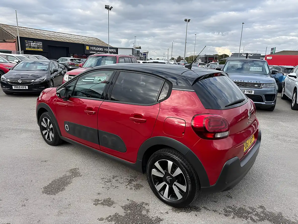 Used 2018 Citroen C3 Flair Red - Interior and Exterior details 4
