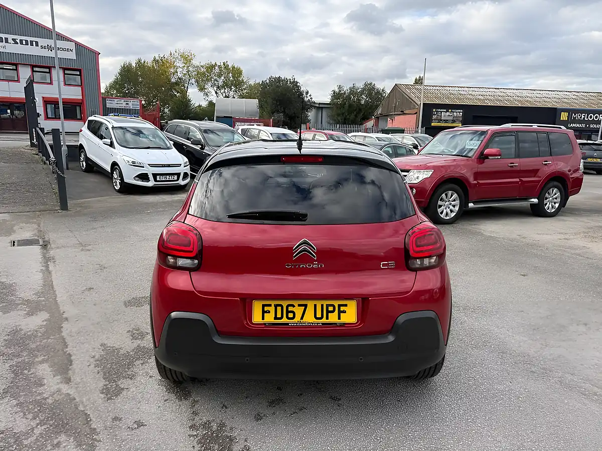 Used 2018 Citroen C3 Flair Red - Interior and Exterior details 6