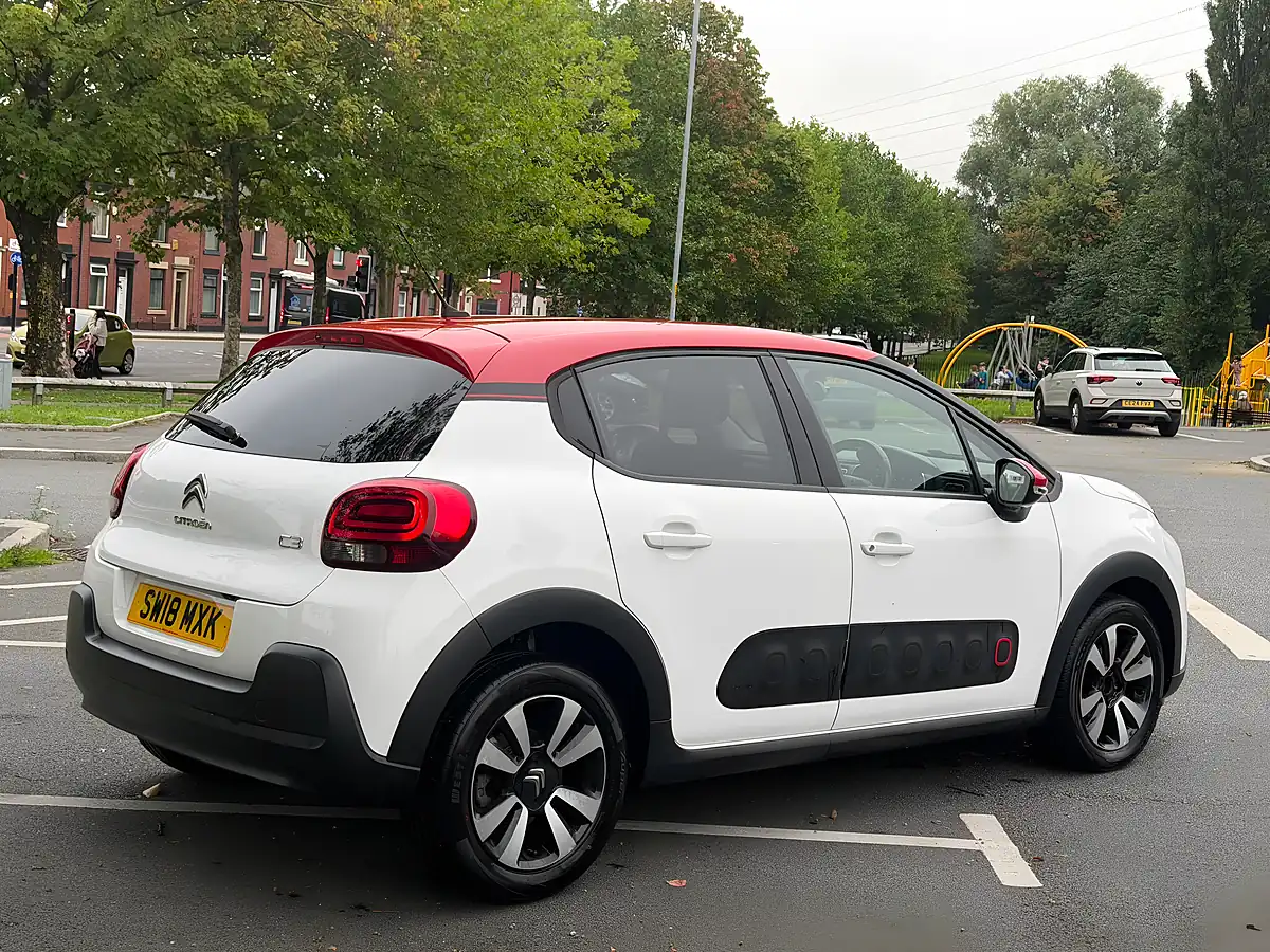 Used 2018 Citroen C3 Flair Red & White - Interior and Exterior details 7