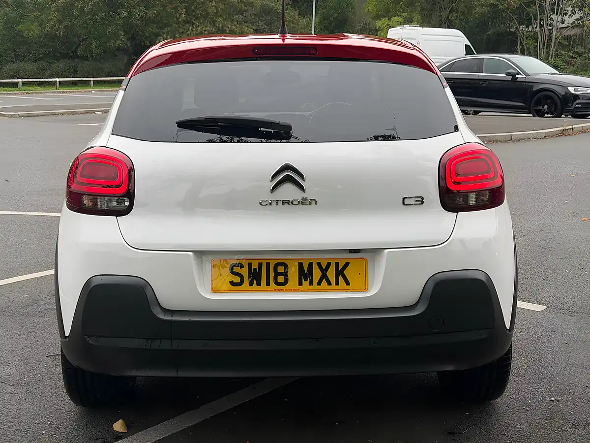 Used 2018 Citroen C3 Flair Red & White - Interior and Exterior details 8