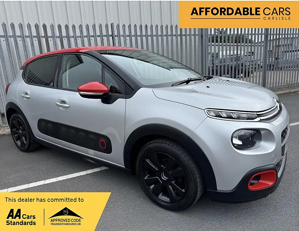 Used 2018 Citroen C3 Flair Silver - Front View