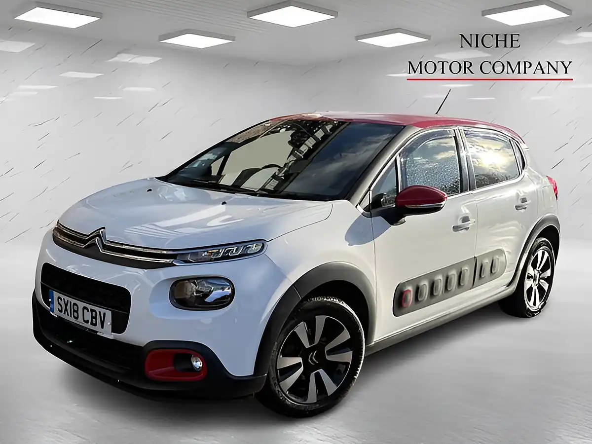 Used 2018 Citroen C3 Flair White - Interior and Exterior details 4