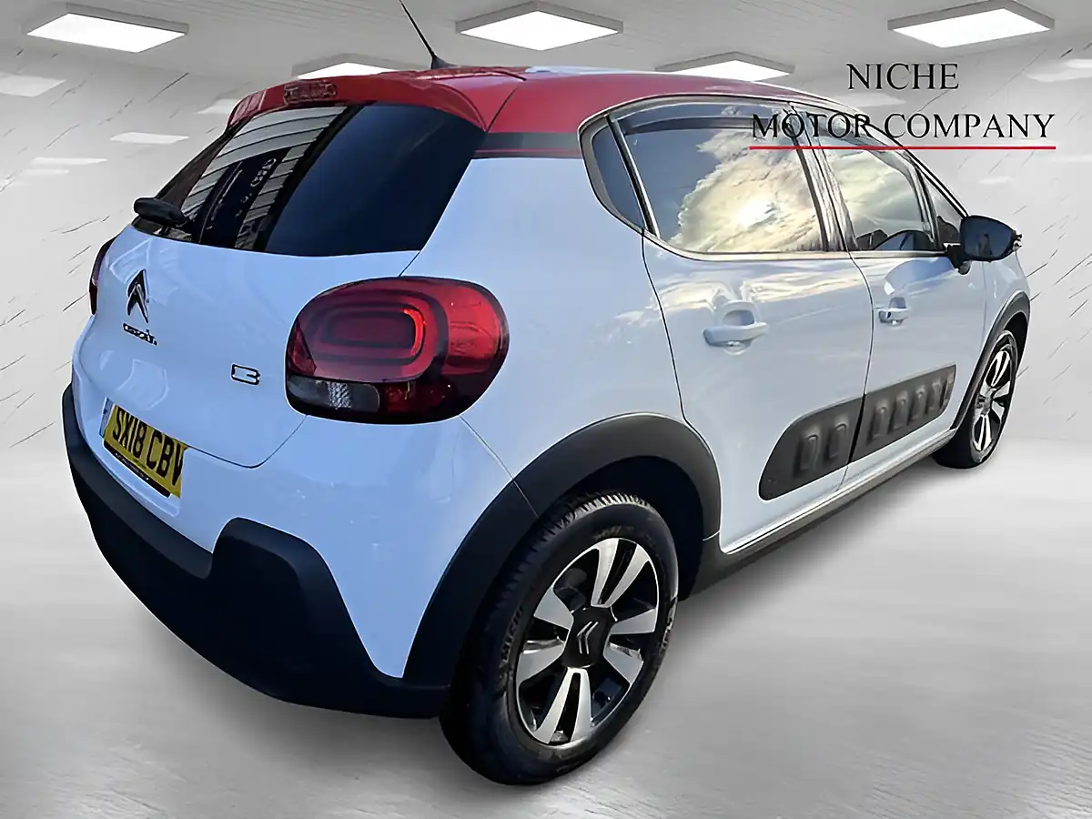 Used 2018 Citroen C3 Flair White - Interior and Exterior details 5