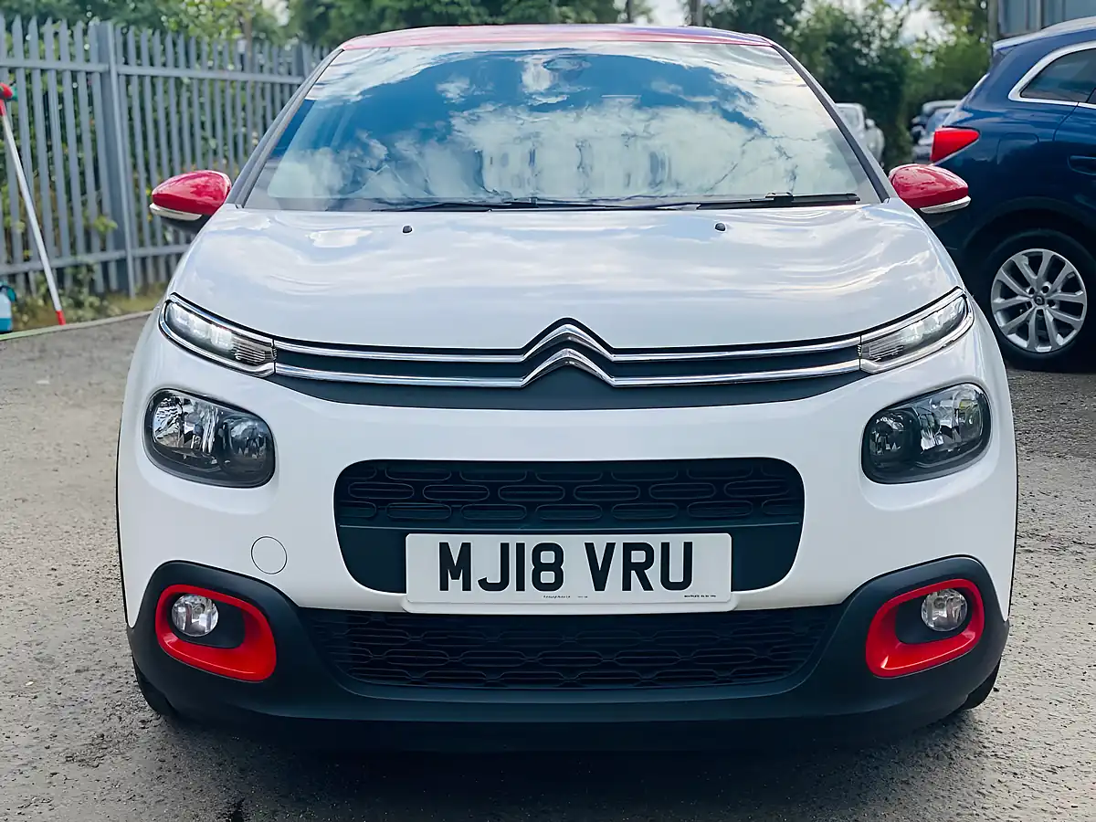 Used 2018 Citroen C3 Flair White - Interior and Exterior details 2