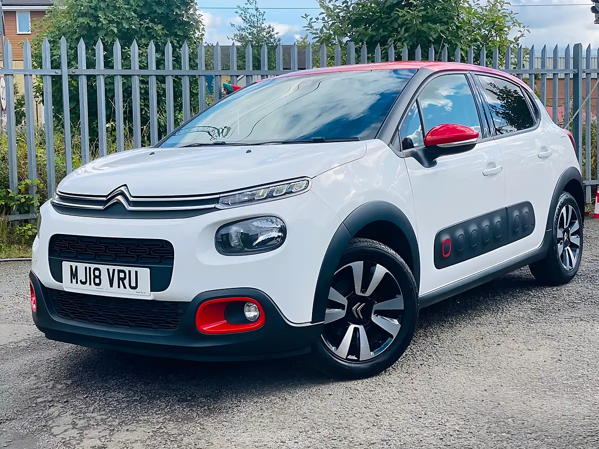 Used 2018 Citroen C3 Flair White - Interior and Exterior details 3