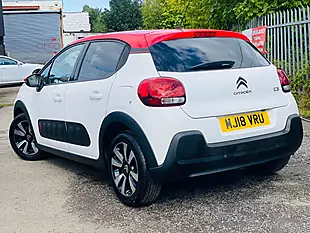 Used 2018 Citroen C3 Flair White - Interior and Exterior details 9