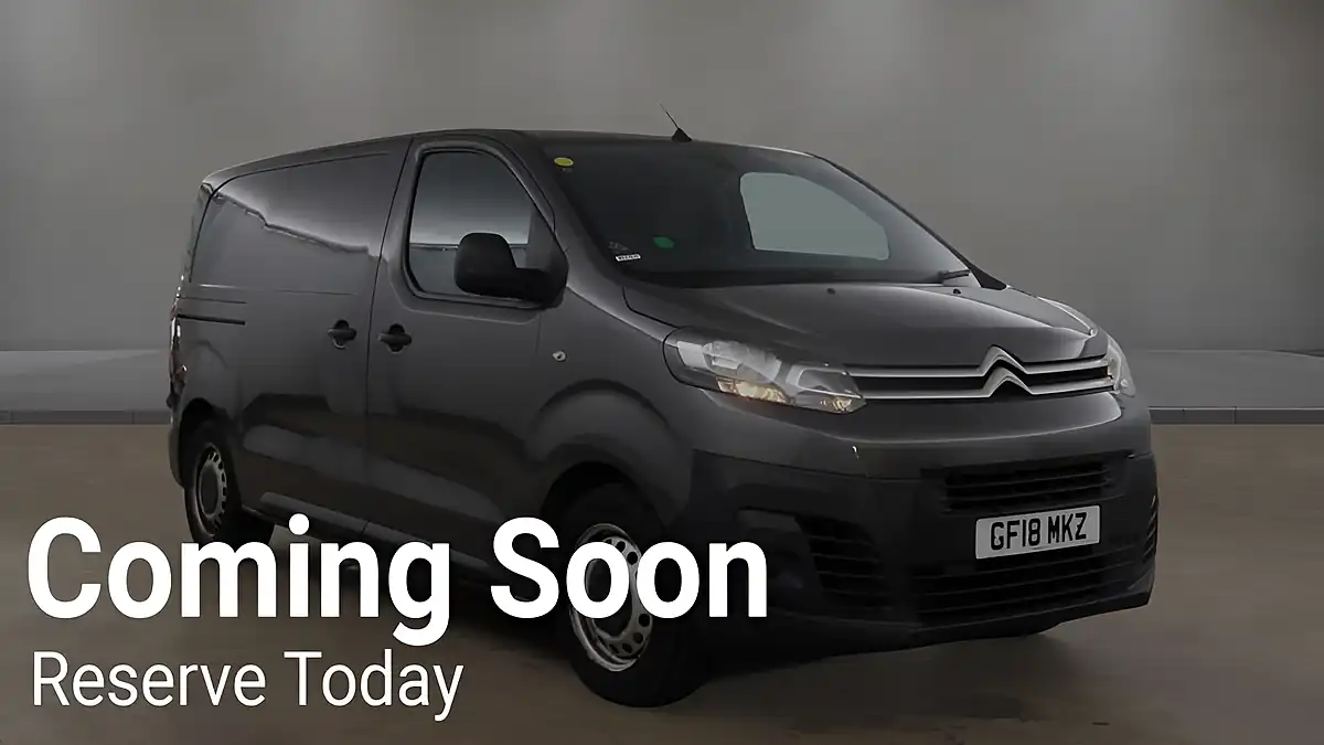 Used 2018 Citroen Dispatch Enterprise M Grey - Front View