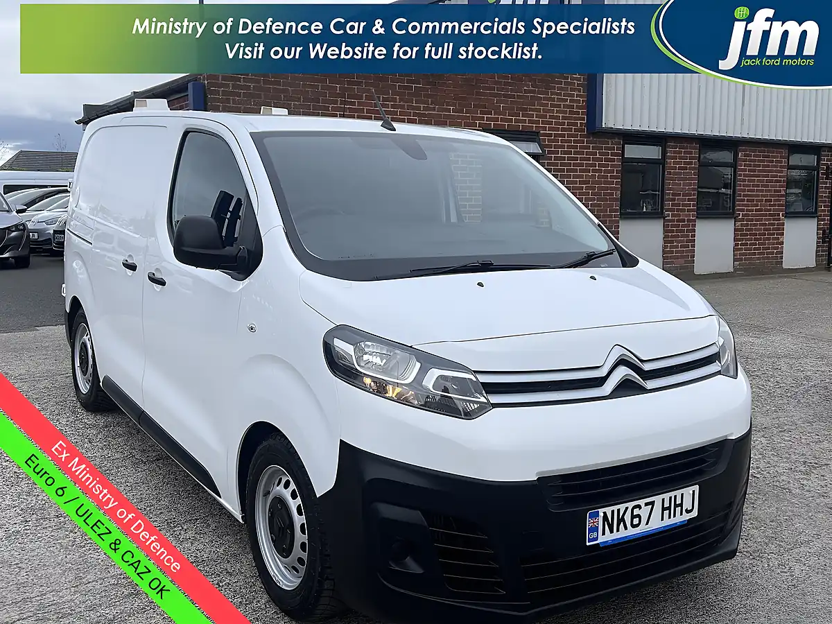Used 2018 Citroen Dispatch Xs Enterprise L1H1 White - Front View