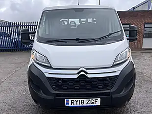 Used 2018 Citroen Relay 35 Heavy L3 Dropside Crewcab White - Interior and Exterior details 20