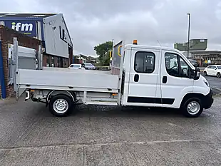 Used 2018 Citroen Relay 35 Heavy L3 Dropside Crewcab White - Interior and Exterior details 5