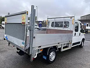 Used 2018 Citroen Relay 35 Heavy L3 Dropside Crewcab White - Interior and Exterior details 6