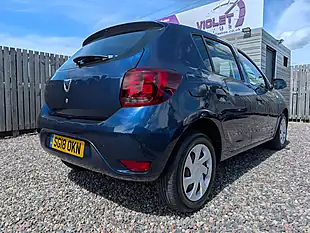 Used 2018 Dacia Sandero Ambiance Blue - Interior and Exterior details 12