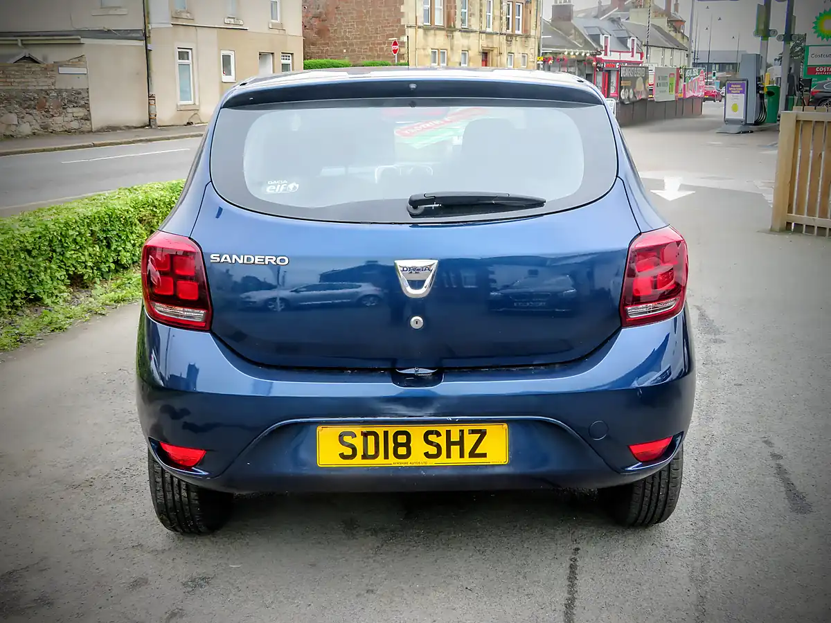 Used 2018 Dacia Sandero Ambience Metallic Blue - Interior and Exterior details 7