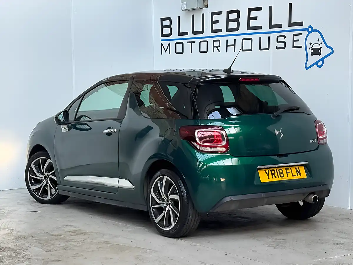 Used 2018 DS Automobiles DS 3 Connected Chic Sapphire Green - Interior and Exterior details 4