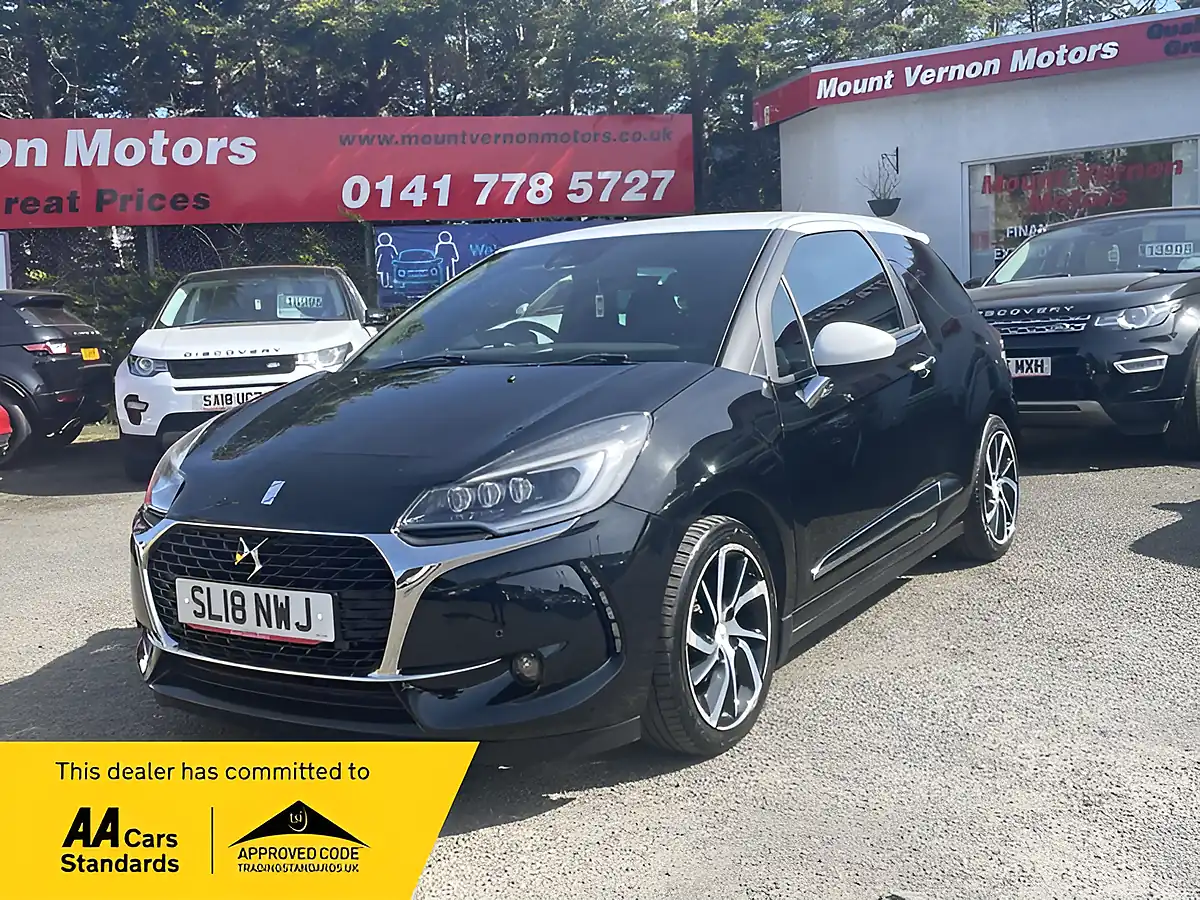 Used 2018 DS DS 3 Prestige Black - Front View