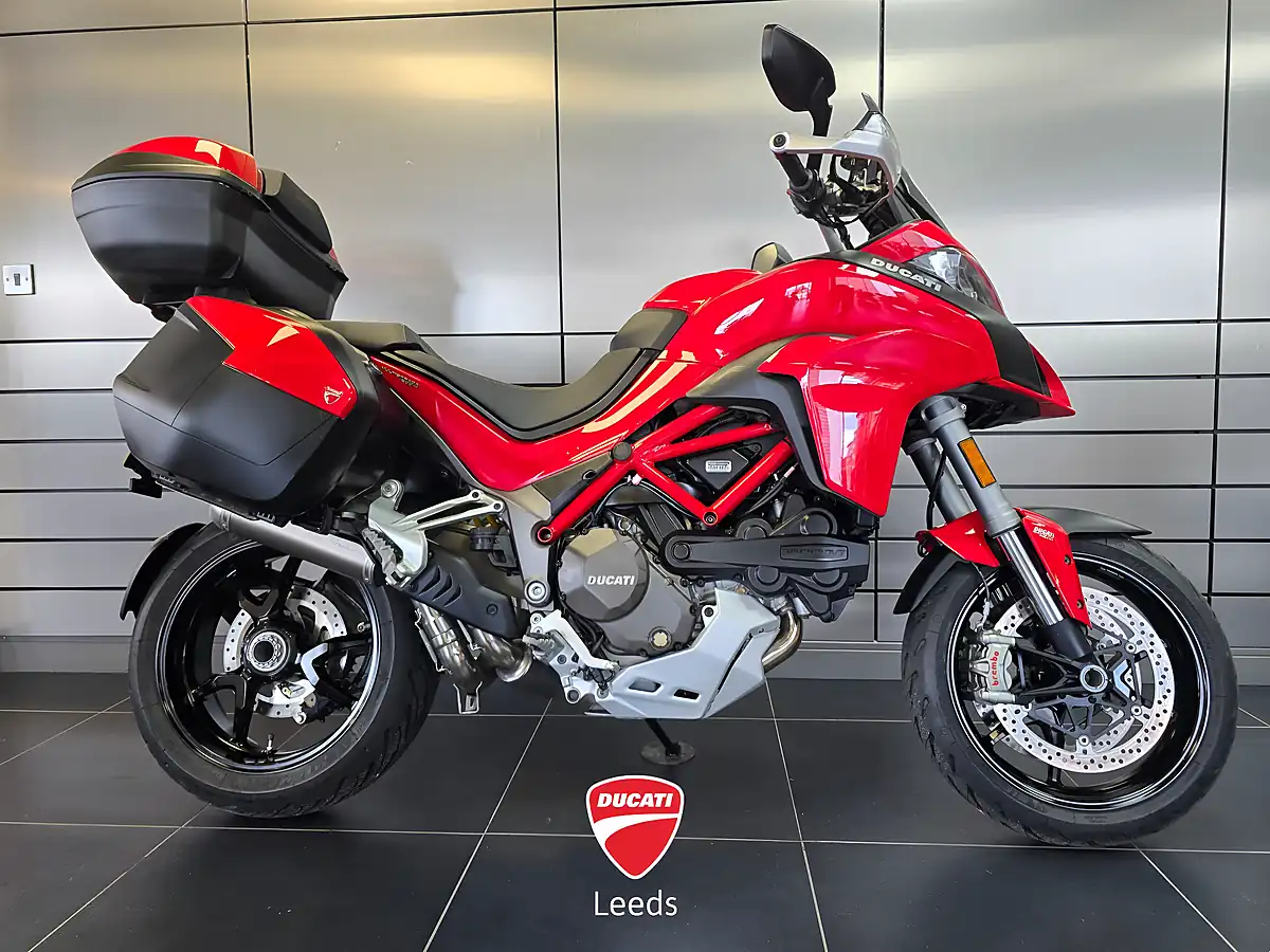 Used 2018 Ducati Multistrada 1200 S Red - Front View