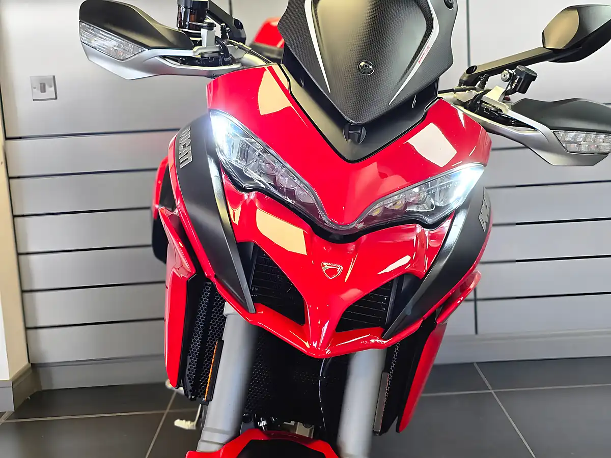 Used 2018 Ducati Multistrada 1200 S Red - Interior and Exterior details 11