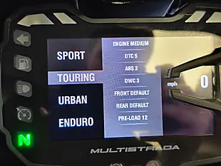Used 2018 Ducati Multistrada 1200 S Red - Interior and Exterior details 14