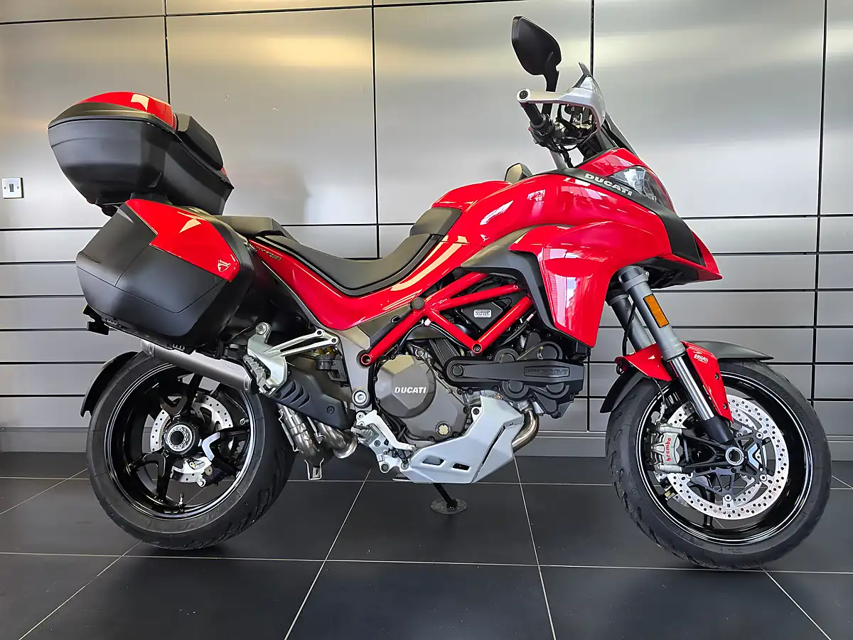 Used 2018 Ducati Multistrada 1200 S Red - Interior and Exterior details 2