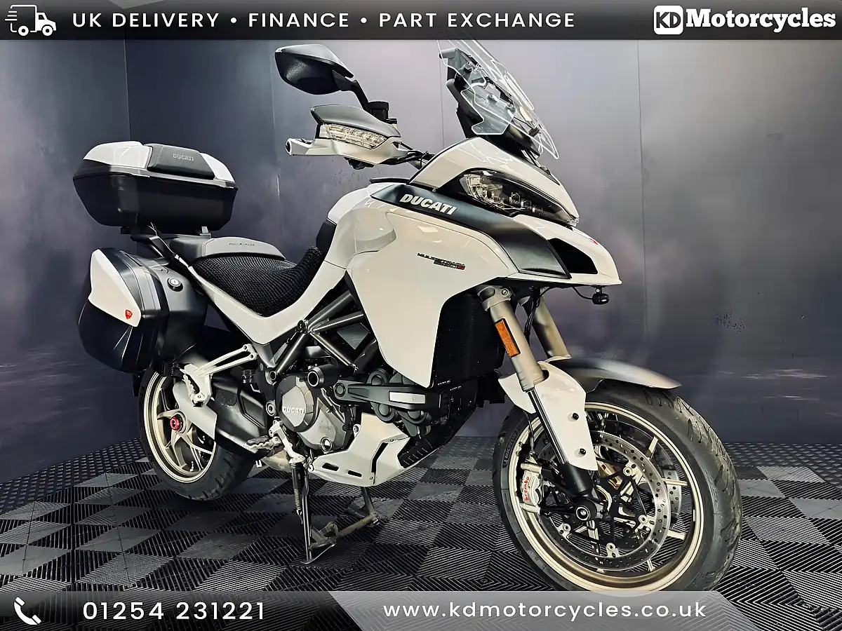 Used 2018 Ducati Multistrada 1260 S White - Front View