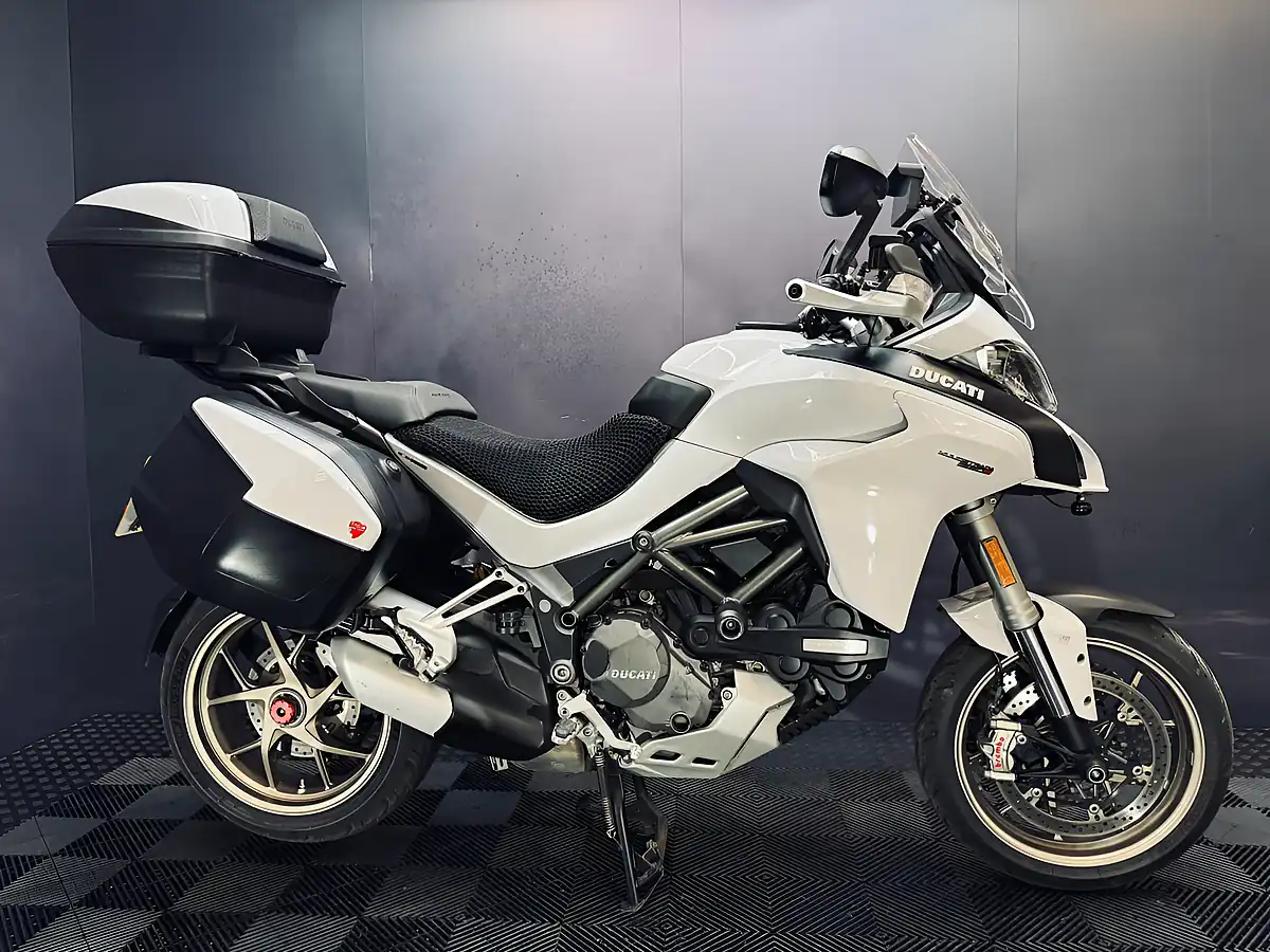 Used 2018 Ducati Multistrada 1260 S White - Interior and Exterior details 2