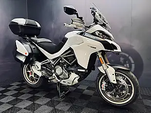 Used 2018 Ducati Multistrada 1260 S White - Interior and Exterior details 4