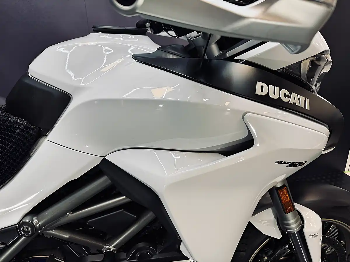 Used 2018 Ducati Multistrada 1260 S White - Interior and Exterior details 6