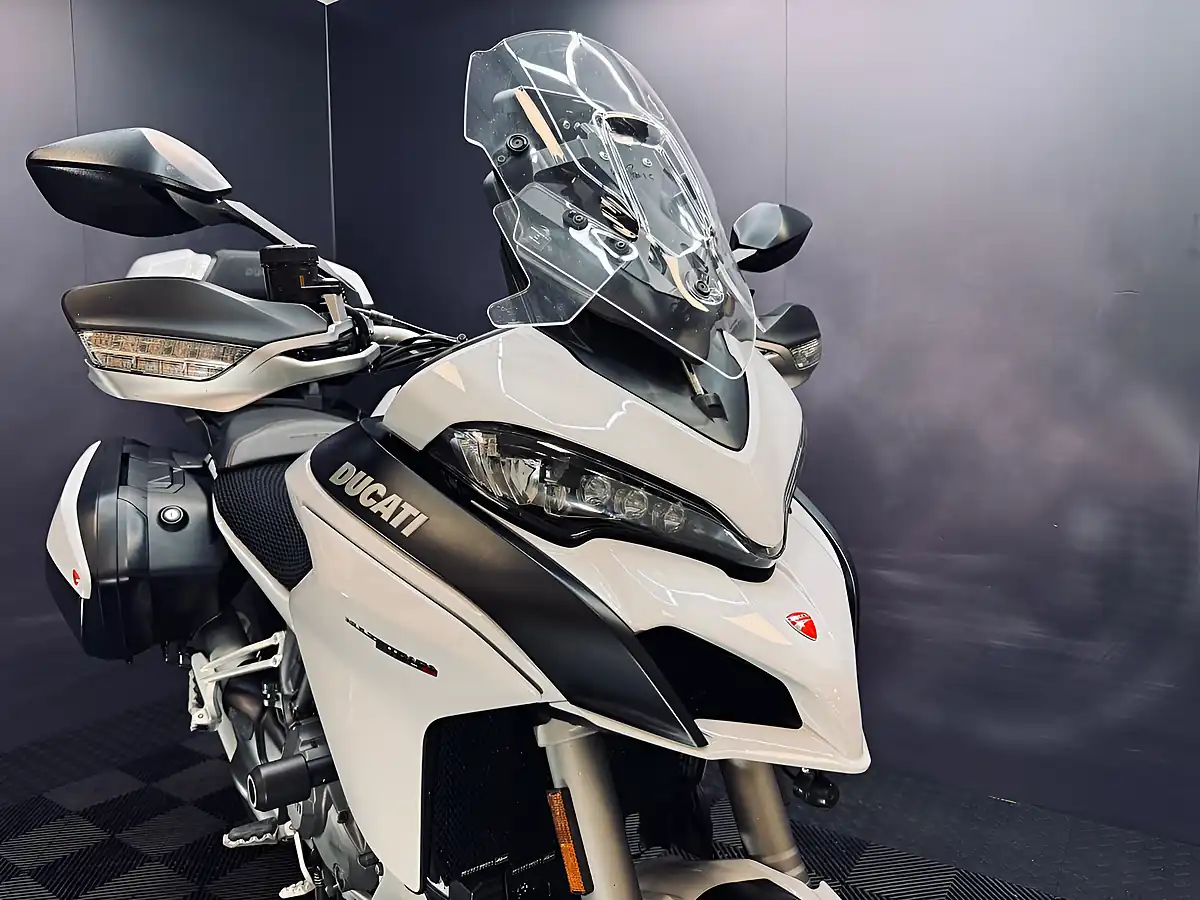 Used 2018 Ducati Multistrada 1260 S White - Interior and Exterior details 8