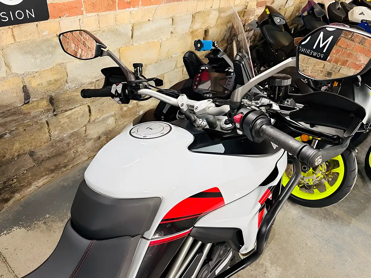 Used 2018 Ducati Multistrada 1260 S White - Interior and Exterior details 8