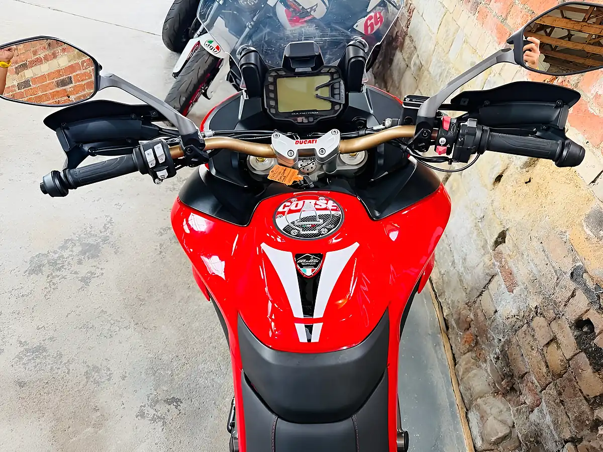 Used 2018 Ducati Multistrada 950 Red - Interior and Exterior details 19
