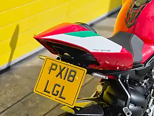 Used 2018 Ducati Panigale V4 Troy Bayliss Replica Red - Interior and Exterior details 12