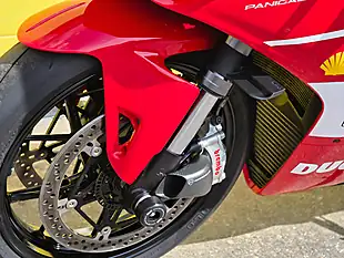 Used 2018 Ducati Panigale V4 Troy Bayliss Replica Red - Interior and Exterior details 20