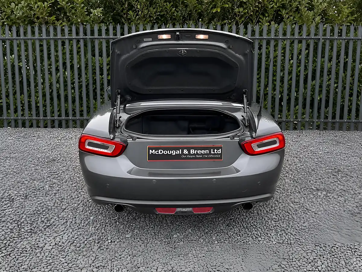Used 2018 Fiat 124 Spider Lusso Plus Grey - Interior and Exterior details 10