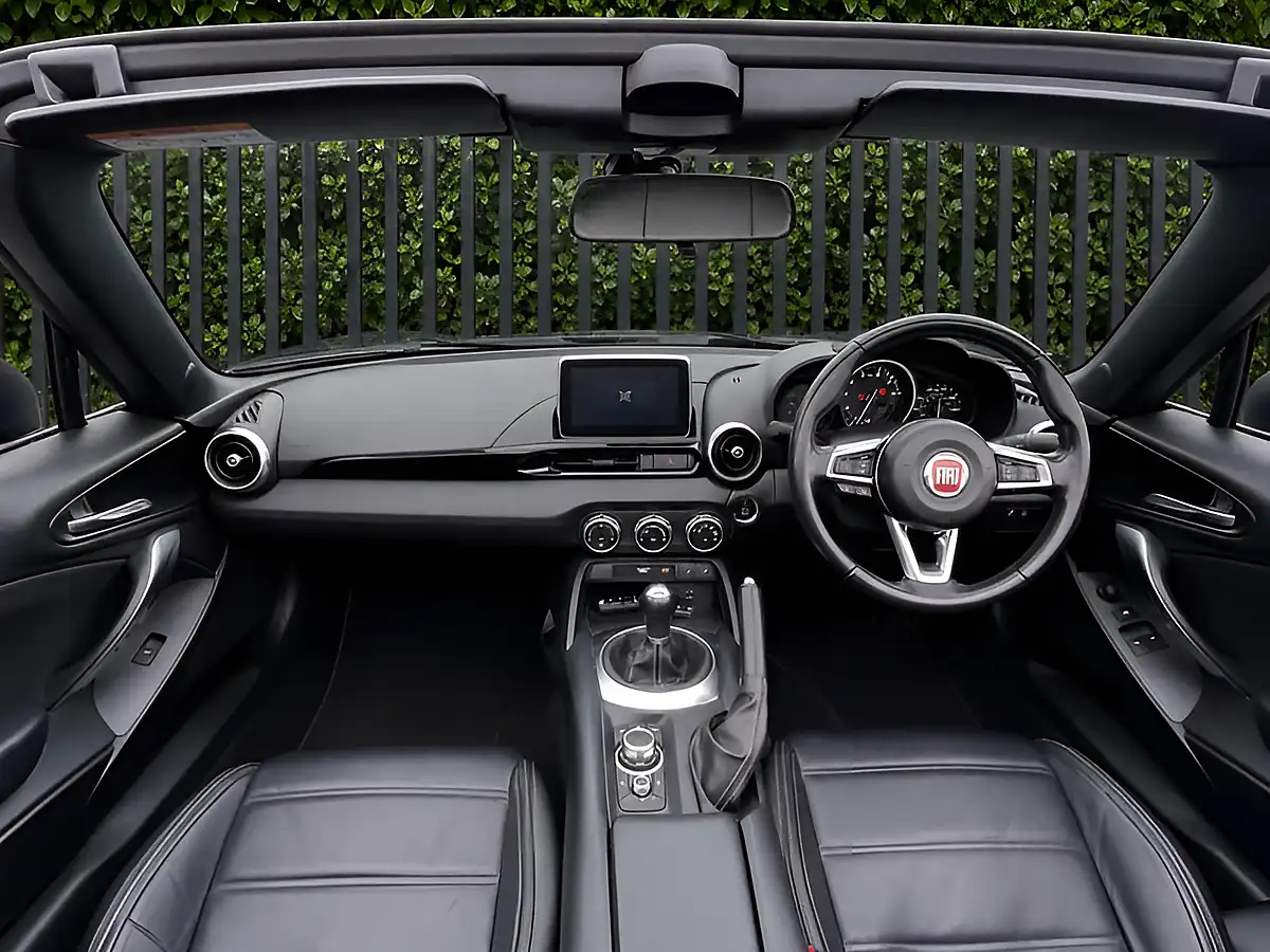 Used 2018 Fiat 124 Spider Lusso Plus Grey - Interior and Exterior details 11